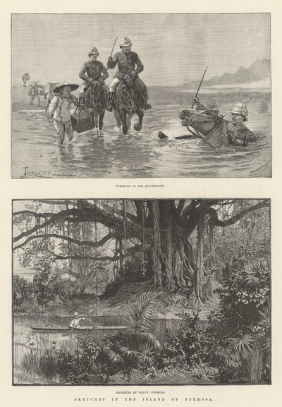 Bocetos en la Isla de Formosa de Amedee Forestier